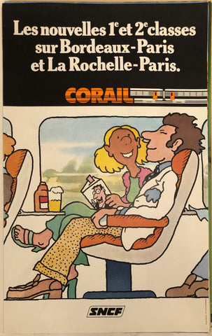 Link to  SNCF Corail Travel PosterFrance, c. 1975  Product