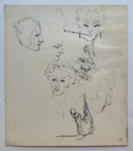 Link to  Observational Sketch, Benoît Gilsoul #27Belgium, c. 1980s  Product