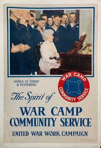 Link to  The Spirit of War Camp Community ServiceUSA, C. 1919  Product