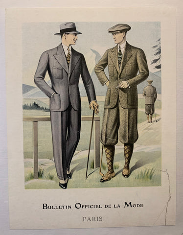 Link to  Bulletin Officiel de la Mode PosterFrance, 1930  Product