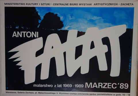 Link to  Antoni Falat ExhibitionPoland, 1989  Product