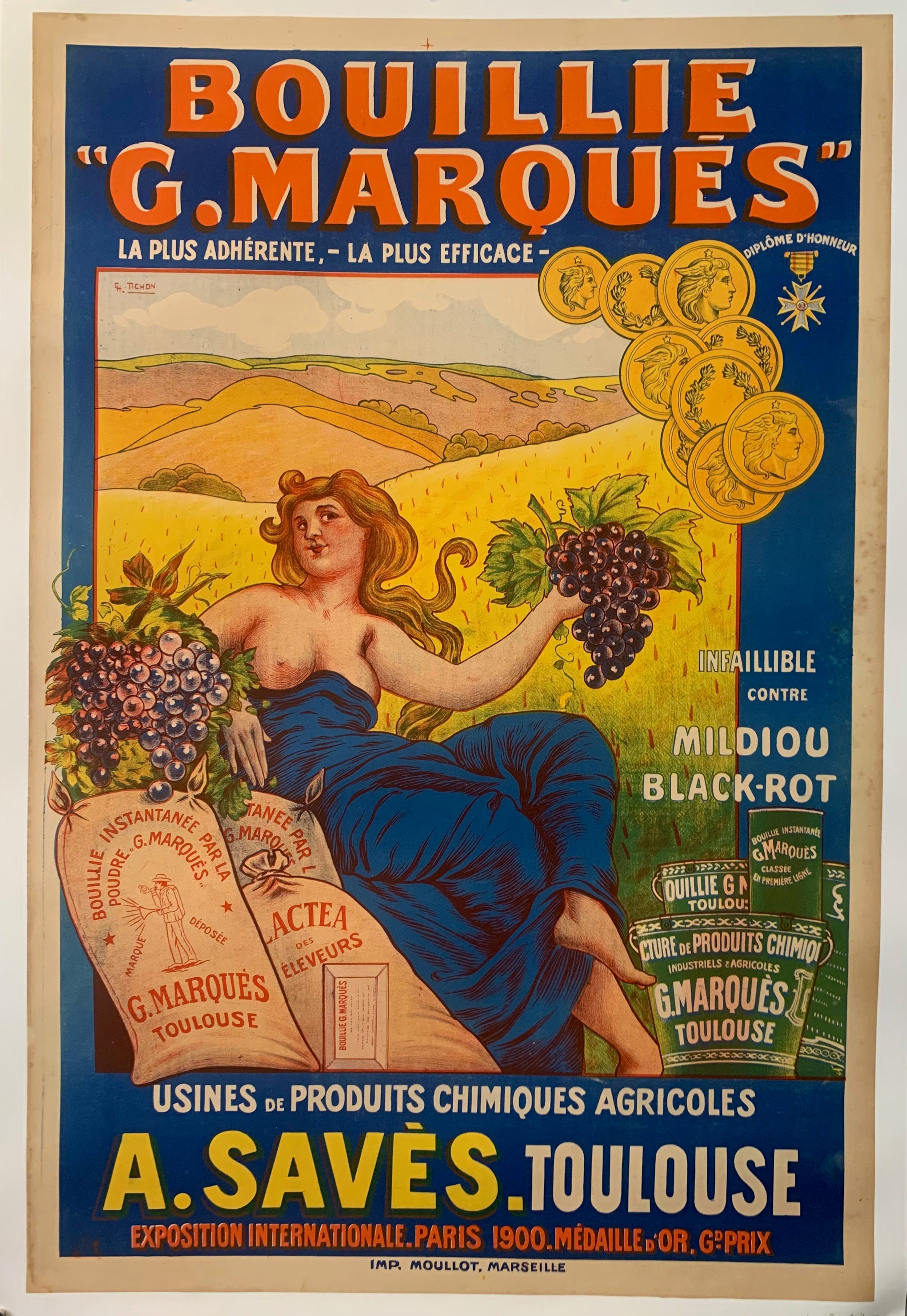 Bouillie "G. Marques" Poster