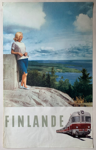 Finlande Travel Poster