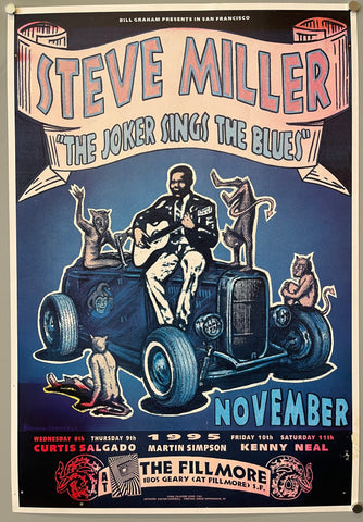 Link to  Steve Miller PosterU.S.A., 1995  Product