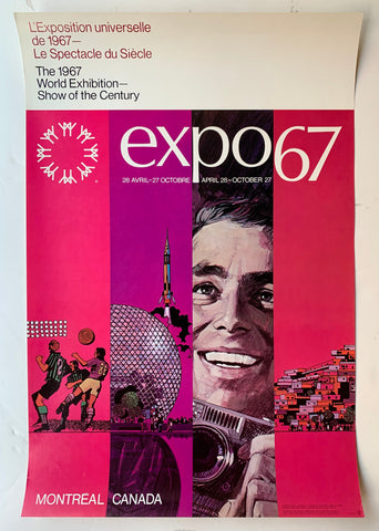 Link to  Expo67 Montreal Canada Poster #5Canada, 1967  Product