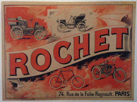 Link to  Rochet 74. Rue de la Folie-Regnault. ParisFrance, 1895  Product