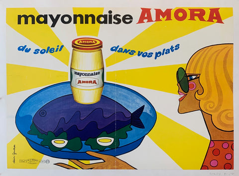 Link to  Mayonnaise Amora AdvertisementFrance, c. 1965  Product