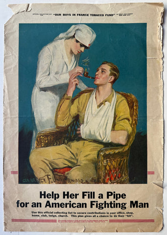 Link to  Our Boys in France Tobacco Fund BookletUSA, c. 1915  Product
