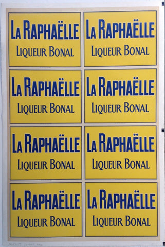 Link to  La Raphaelle Liqueur Bonal Yellow/BlueFrance, C. 1920s  Product