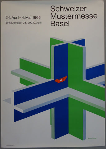 Link to  Schweizer Mustermesse Basel 24. April-4. Mai 1965Switzerland 1965  Product
