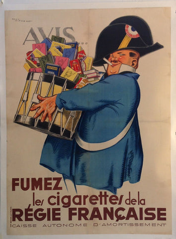 Link to  Fumez le cigarettes de la Regie FrancaiseFrance, C.1935  Product