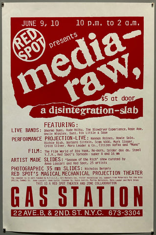 Link to  Red Spot Media-Raw PosterUSA c. 1995  Product