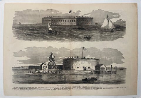 Link to  Frank Leslie's 'Fort Sumter' IllustrationU.S.A., 1861  Product