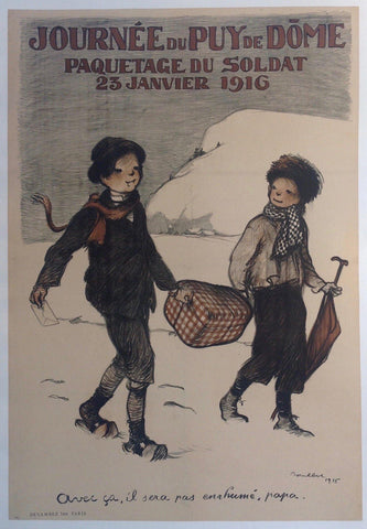 Link to  Journee du Puy de Dome -- Paquetage du soldat 23 Janvier 19161916  Product