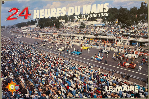 Link to  24 Heures du Mans 1989 Poster 5France, 1989  Product
