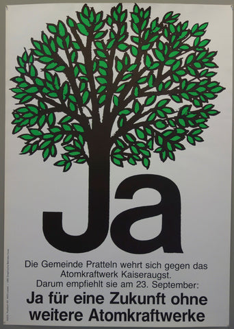 Link to  Ja für eine Zukunft ohne weitere AtomkraftwerkeSwitzerland, 1984  Product