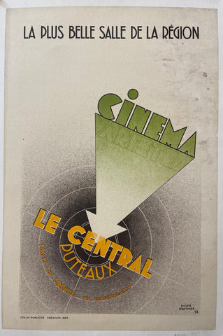 Link to  Cinema Variété Poster ✓France, 1933  Product