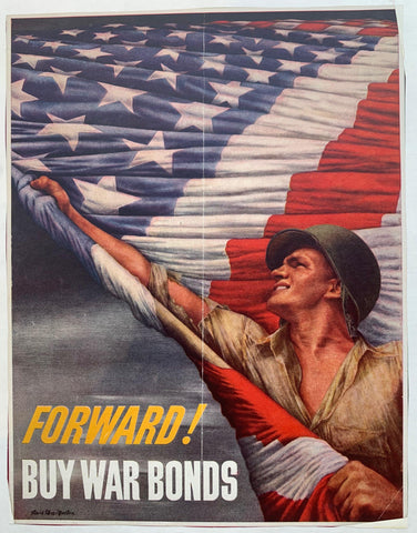 Link to  Forward! Buy War Bonds.USA, 1944  Product