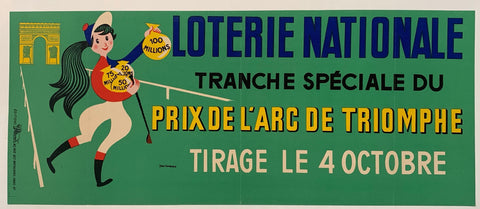 Link to  Loterie Nationale - Female JockeyFrance, C. 1960  Product