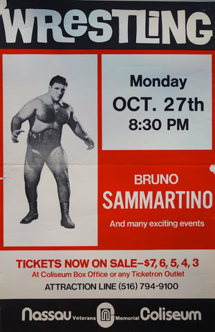 Link to  Wrestling Bruno SammartinoU.S.A c. 1960  Product