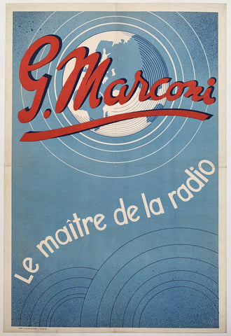 Link to  G. Marconi "Le maitre de la radio"France, C. 1950  Product