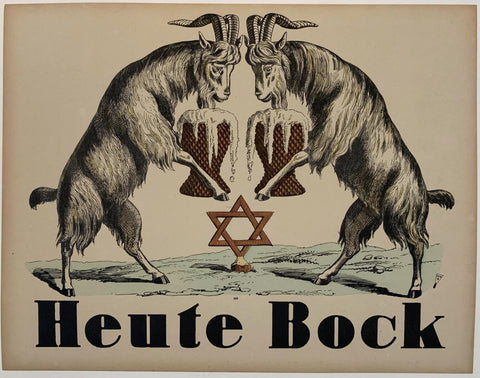 Link to  Heute Bock Goats poster ✓1900  Product