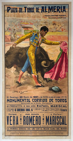 Link to  Plaza de Toros de Almería PosterSpain, 1957  Product
