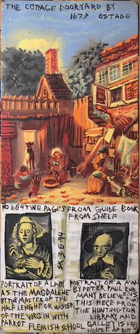 Link to  The Cottage Dooryard Recreation #04 Steve Keene PaintingU.S.A, c. 1994  Product