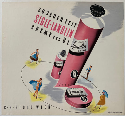 Link to  Zuheder Zeit Sigle-Lanolin Creme und ÖlGermany, C. 1950  Product