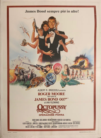 Link to  Octopussy PosterITALIAN FILM, 1983  Product