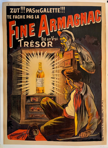Link to  Fine Armagnac PosterFrance, c. 1900  Product