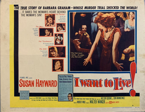 Link to  I Want To Live Film PosterU.S.A FILM, 1958  Product