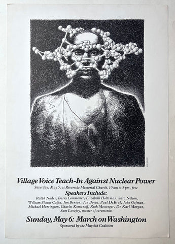 Link to  Village Voice Teach-In Against Nuclear Power PosterUSA, c. 1979  Product