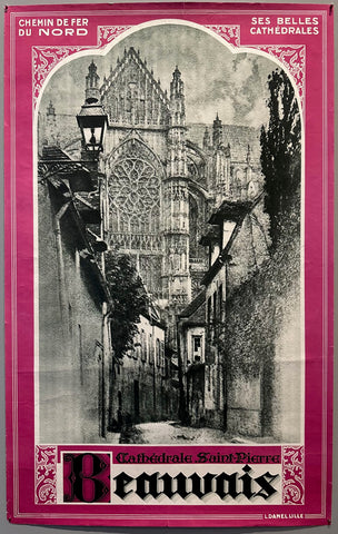 Link to  Cathédrale Saint-Pierre de Beauvais PosterFrance c. 1955  Product