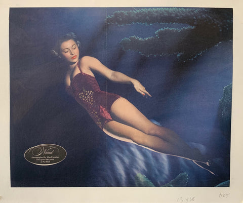 Link to  Naiad - photographed by Alan Fontaine. The sprite-like grace of Pat HallUSA, C. 1950  Product