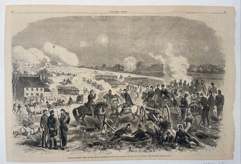 Link to  Harper's Weekly 'Battle of Bull Run'U.S.A., 1862  Product