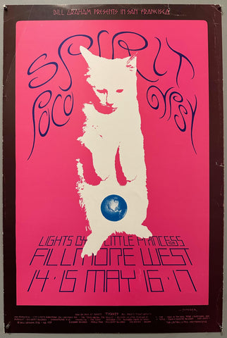 Link to  Spirit Fillmore West PosterUSA, 1970  Product