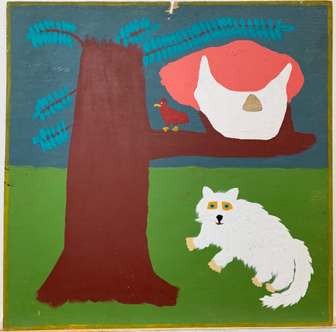 Link to  Dog Eyes Bird #24McCord Painting, 1991  Product