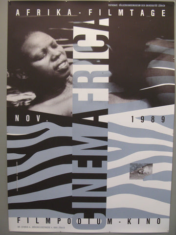 Link to  Cinemafrica Swiss PosterSwitzerland, 1989  Product