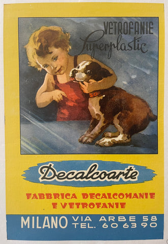 Link to  Decalcoarte PosterItaly, c. 1950s  Product