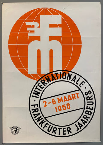 Link to  Internationale Frankfurter Jaarbeurs PosterGermany, 1958  Product