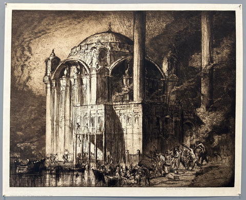 Link to  The Mosque of Ortakevi PosterLocation unknown, c. 1915  Product
