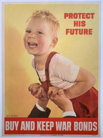 Link to  Protect his Future. Buy and Keep War Bonds.USA, 1944  Product