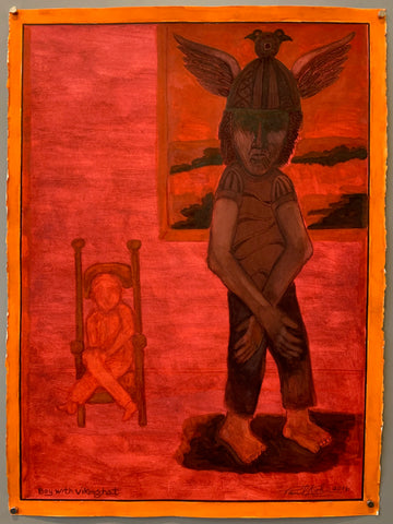 Link to  Paul Kohn 'Boy with Viking Hat' #48U.S.A., 2016  Product