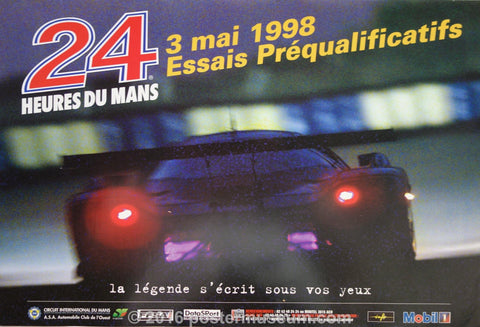 Link to  24 Heures Du Mans Essais Prequalificatifs 3 Mai1998  Product