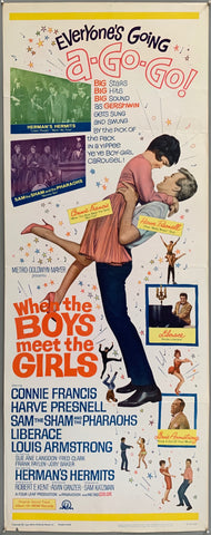 Link to  When the Boys Meet the Girls PosterU.S.A., 1965  Product