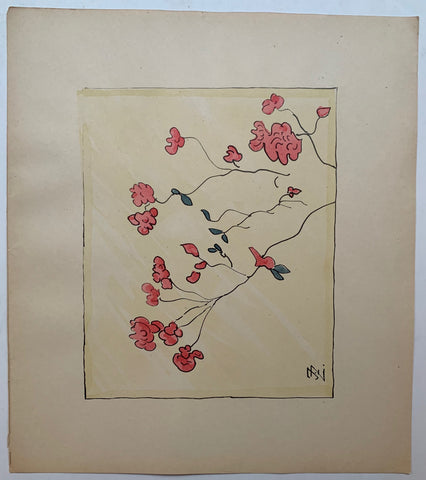 Link to  Flower Branch #17 ✓J.Z, c. 1930  Product