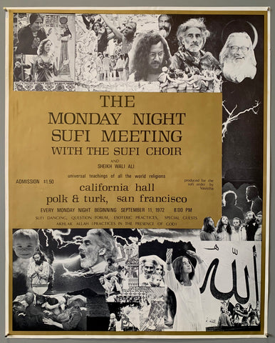Link to  Sufi Choir PosterU.S.A., 1972  Product