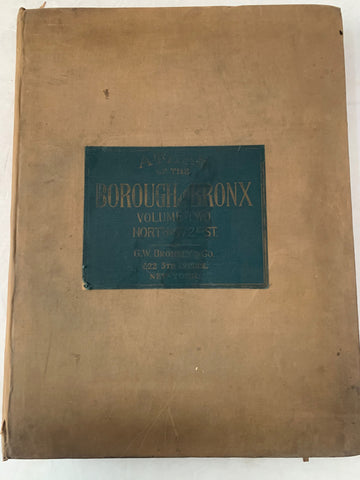 Link to  Atlas of the City of New York  Borough of the Bronx (Volume 2)New York City, 1924  Product