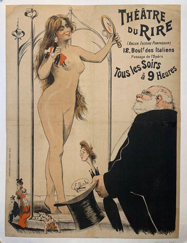 Link to  Théâtre Du Rire PosterFrance, c. 1900  Product